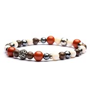 Bracelet Antracite Classic in Pierres semi-précieuses Pietre dure C105 MALAGA